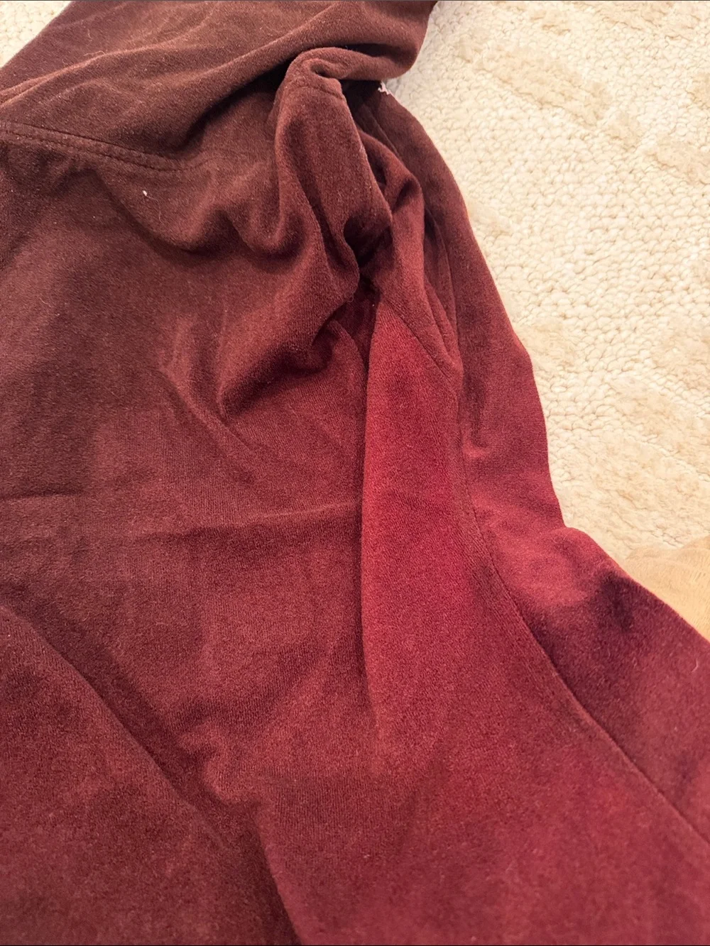 Vintage Christian Dior Monsieur Mens Vintage Velour Robe Plum Purple Cream OS